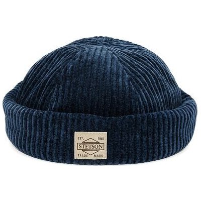 Docker Cap Stetson Corduroy Jersey Navy – Sleviste.cz