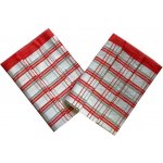 Sleep-well Tradiční káro 50x70 cm 3 ks červené – Zboží Dáma