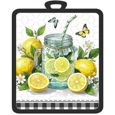 TORO PODLOŽKA POD HRNEC CITRON 18 x 20 cm – Sleviste.cz