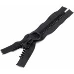 Kostěný zip extra velký No 20 délka 25 cm - černá – Zboží Mobilmania
