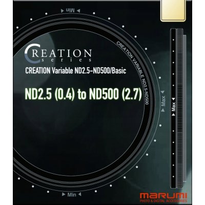 Marumi Creation Vari-ND 2,5-500 67 mm – Zboží Mobilmania