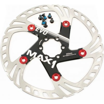 Max1 Evo 6 děr 203 mm černá – Hledejceny.cz