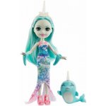 Mattel ENCHANTIMALS se zvířátkem Naddie Narwhal a Sword – Zboží Mobilmania