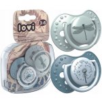 LOVI silikon dynamický Botanic modrá 2 ks – Zboží Mobilmania