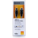 Belkin F3U153cp4.8M USB 2.0 A/A prodlužovací, 4,8m – Hledejceny.cz