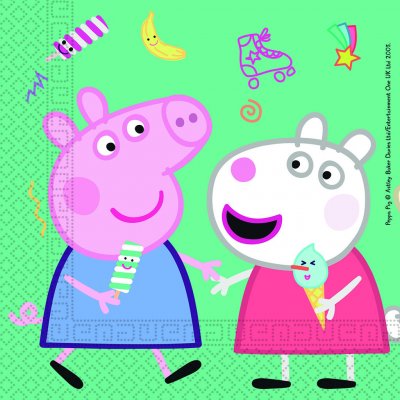 GoDan papírové ubrousky prasátko Pepa Peppa Pig 20ks 33x33cm – Zboží Dáma GoDan papírové ubrousky prasátko Pepa Peppa Pig 20ks 33x33cm – Zboží Dáma