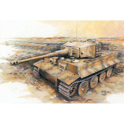 Model Kit tank 7251 Sd.Kfz.181 Ausf.E TIGER I MID PRODUCTION w/ZIMMERIT 1:72 – Zboží Mobilmania