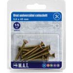 M.A.T. GROUP vrut un.celozávit 5,0x 45mm ZZ (15ks) MAT600055 – Hledejceny.cz