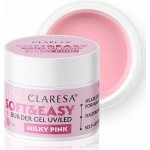 Claresa stavební gel na nehty Softeasy Milky pink růžová 12 g – Zbozi.Blesk.cz