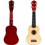 ECOTOYS Dřevěné ukulele kytara pro děti 4 struny nylon – Zboží Mobilmania