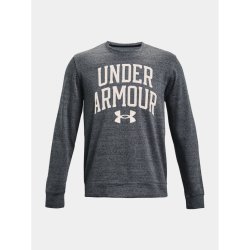 Under Armour UA RIVAL TERRY CREW Pitch Gray 1361561-012 Šedá