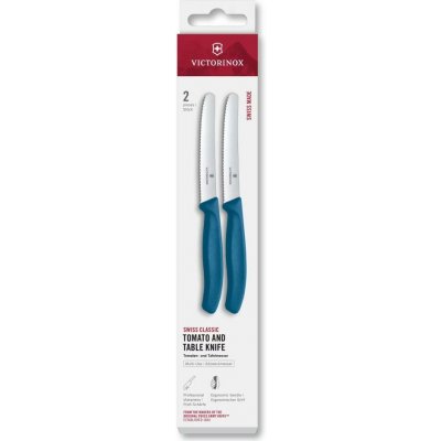 Victorinox Sada kuchyňských nožů na zeleninu SWISS CLASSIC 11 cm 2 ks modrá6.7832.2C1 – Hledejceny.cz