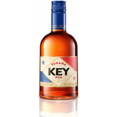 Key Rum Panama 3y 38% 0,5 l (holá láhev)