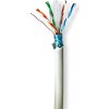 síťový kabel Nedis CCBG8526GY305S F/UTP Cat6 drát LSZH, 305m, šedý
