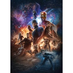Komar Vliesová fototapeta Avengers Battle of Worlds rozměry 200 x 280 cm