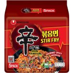 Nongshim instantní nudle Shin Ramyun Stir Fry balení 5 x 131 g – Zbozi.Blesk.cz