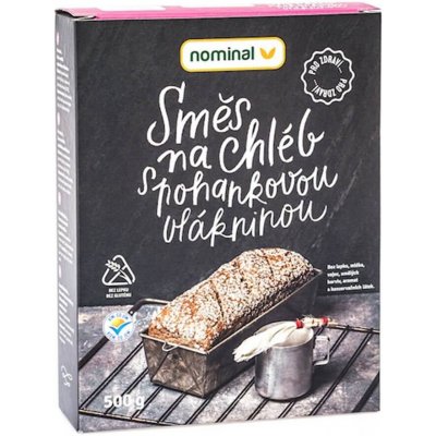 Nominal Směs na chléb s pohankovou vlákninou Bez lepku 0,5 kg – Sleviste.cz