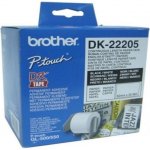 Brother 38mm x 30.48m, bílá, DK22225 – Zboží Mobilmania