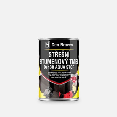 Den Braven 11019BI DenBit AQUA STOP Bitumenová opravná hmota, plechovka 1 kg, černý – Hledejceny.cz