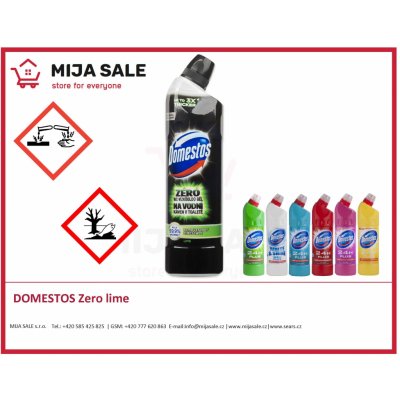 Domestos na vodní kámen ocean WC čistič 750 ml – Zbozi.Blesk.cz