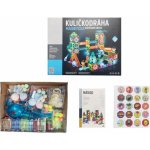 Alltoys Kuličkodráha magnetická se světlem 150 ks – Zboží Živě