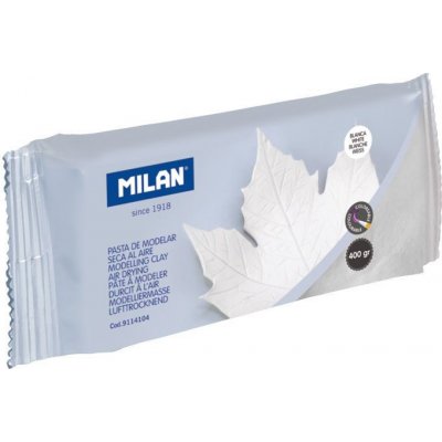 Milan Modelovací hmota bílá AIR-DRY 400g – Hledejceny.cz
