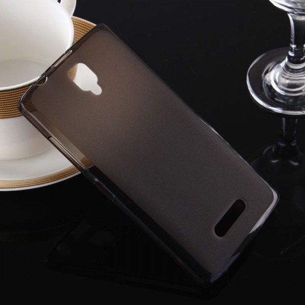 Pouzdro a kryt na mobilní telefon Pouzdro SES Silikonové mléčné ochranné Lenovo A2010 Dual SIM - černé