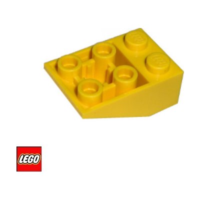 LEGO® 3747 STŘECHA Obrácená 1x2x3 Žlutá – Zboží Mobilmania