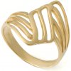 Prsteny Zlatnictví Zlatíčko Zlatý prsten s průřezy 000.00065