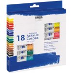 akrylové barvy El Greco sada 12 ml – Hledejceny.cz