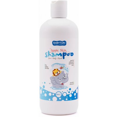 Babyton Dětský sprchový gel a šampon na vlasy 2v1 ATOPIK 400 ml – Zboží Dáma