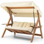 Hanah Home Garden Triple Swing Chair Galata Swing S3 Cream – Zboží Dáma