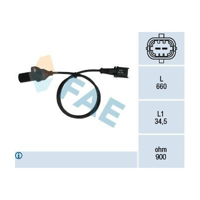 Generátor impulsů, klikový hřídel FAE 79220 – Hledejceny.cz