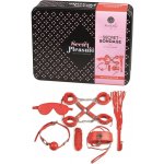 Sada SECRET PLAY Secret Bondage red collection – Zboží Dáma