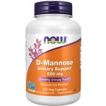 Now Foods Foods D-Mannose 500 mg 120 kapslí – Hledejceny.cz