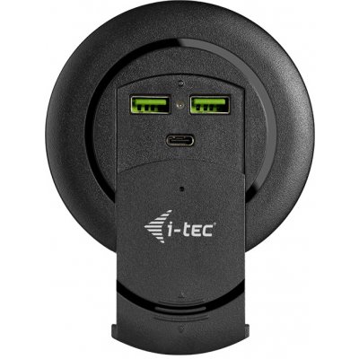 i-tec Built-in Desktop Fast Charger, USB-C PD 3.0 + 3x USB 3.0 QC3.0,