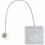EUROFIRANY SADA 2KS DEKORAČNÍ SPONA NA ZÁVĚS SQUARE S MAGNETEM 6 X 14 CM STŘÍBRNÁ – Hledejceny.cz
