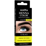 Venita Henna Color krémová barva na obočí 1.0 černá 30 g – Zboží Dáma