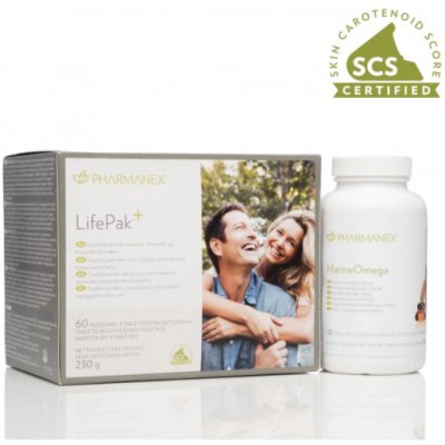 Nu Skin Pharmanex LifePak 60 sáčků+marine omega 120 kapslí