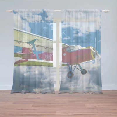Sablio Záclony Letoun: 2ks 150x250cm – Hledejceny.cz