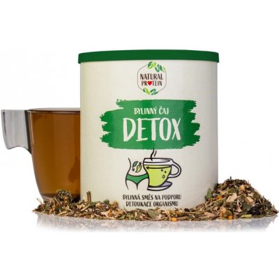 NaturalProtein Bylinný sypaný čaj Detox 100 g