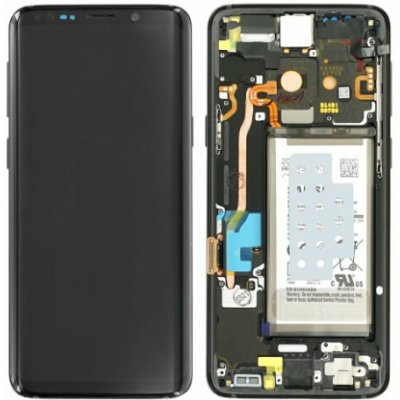 LCD Displej + Dotykové sklo + Rám + Baterie Samsung Galaxy S9 G960F - originál – Zboží Mobilmania