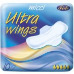 Micci Ultra Wings intimní vložky s křidélky 10 kusů