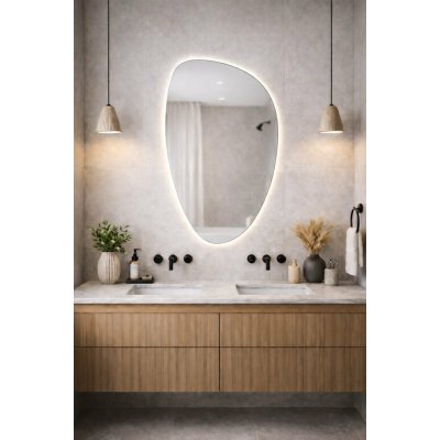 Baltica Design Stone Fluid 55x92 cm 5904107933108 – Hledejceny.cz