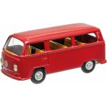 Kovap Auto VW mikrobus T2 červený kov 12cm – Zboží Dáma