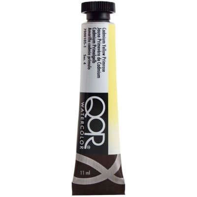QoR Akvarelová barva 11ml 105 Cadmium Yellow Primrose – Zboží Dáma