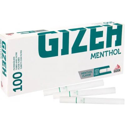 Gizeh cigaretové dutinky menthol 100 ks – Hledejceny.cz