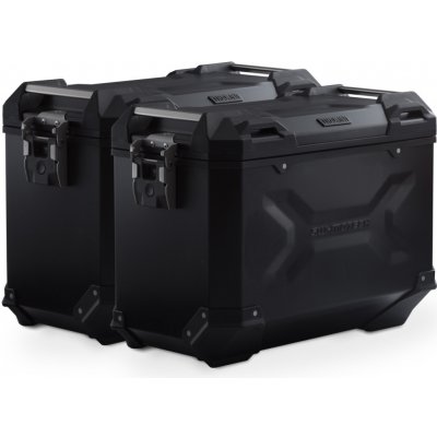 Sw Motech TRAX ADV aluminium case system Black. 45/45 l. Suzuki GSX-S1000GX – Zboží Mobilmania