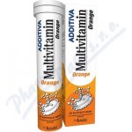 Additiva multiVitamín + minerál Pomeranč 20 šumivých tablet – Zboží Mobilmania