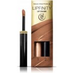 Max Factor Dlouhotrvající rtěnka s balzámem Lipfinity 125 So Glamorous 2,3 + 1,9 ml – Zboží Dáma
